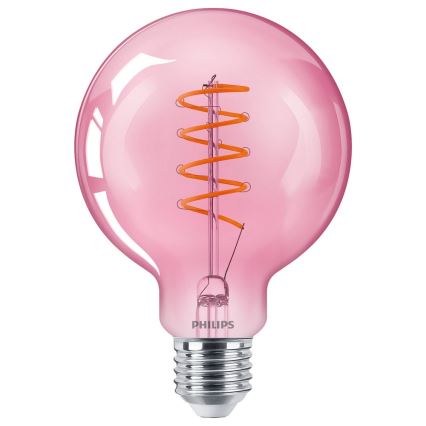 Bombilla LED regulable DECO Philips G93 E27/4,5W/230V 1800K