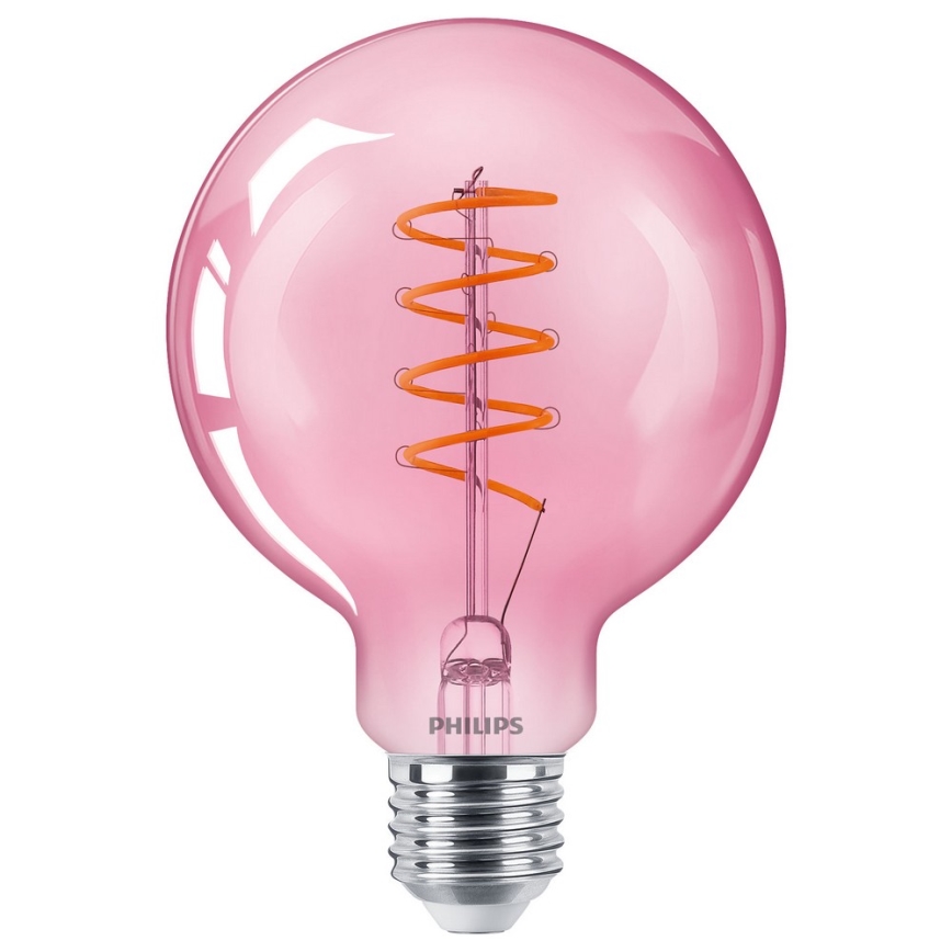 Bombilla LED regulable DECO Philips G93 E27/4,5W/230V 1800K