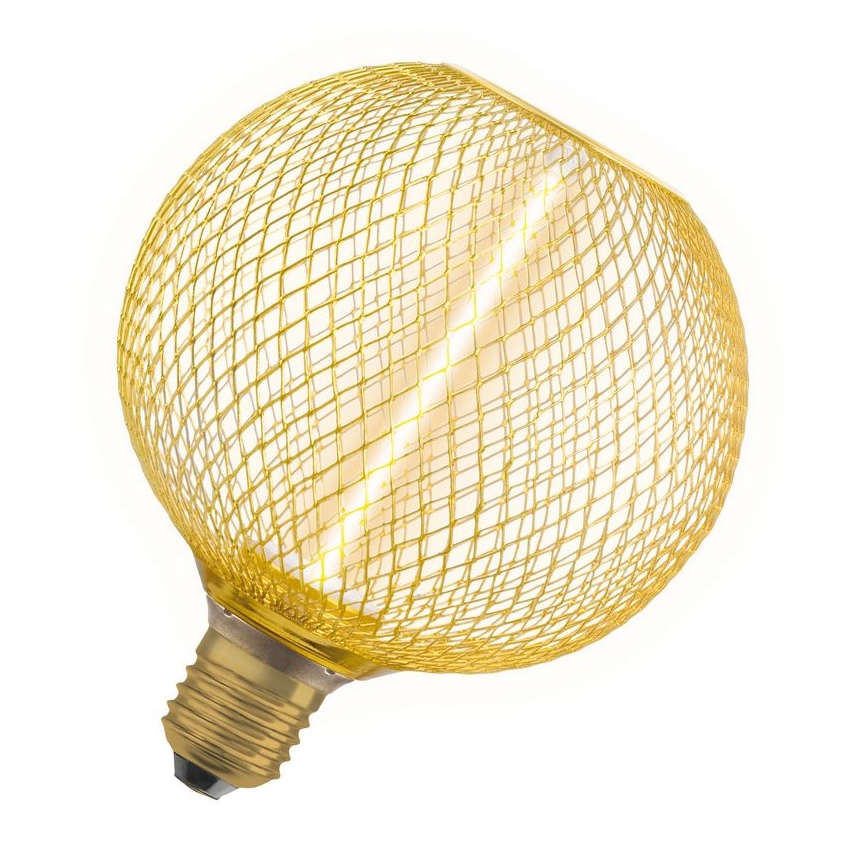 Bombilla LED regulable DECOR  FILAMENT G125 E27/3,5W/230V 1800K dorado - Osram