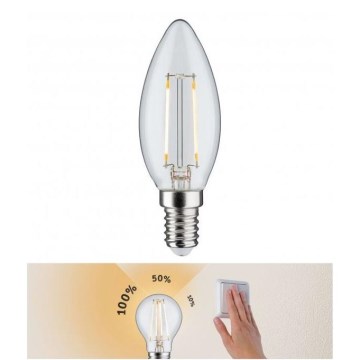Bombilla LED Regulable E14/2,5W/230V 2700K - Paulmann 28572