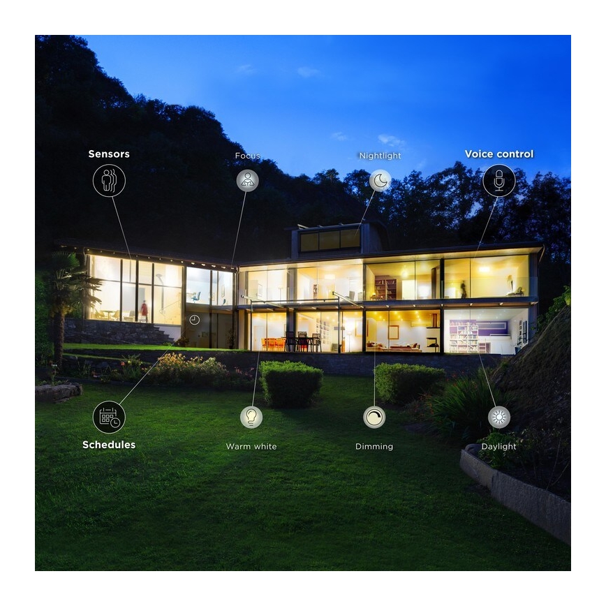 Bombilla LED regulable E14/6,5W/230V 2700-6500K Wi-Fi - WiZ