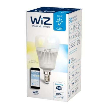 Bombilla LED regulable E14/6,5W/230V 2700-6500K Wi-Fi - WiZ