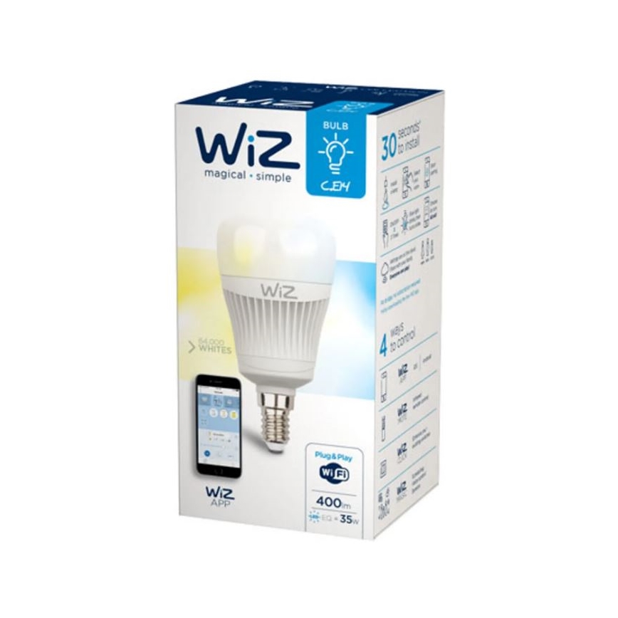 Bombilla LED regulable E14/6,5W/230V 2700-6500K Wi-Fi - WiZ