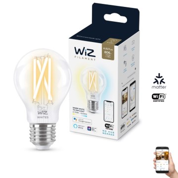 Bombilla LED regulable FILAMENT A60 E27/6,7W/230V 2700-6500K CRI 90 Wi-Fi - WiZ