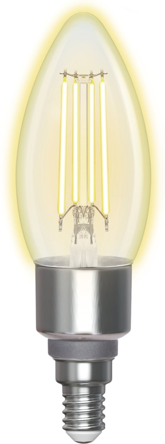 Bombilla LED regulable FILAMENT C35 E14/4,5W/230V 2700-6500K Wi-Fi - Aigostar