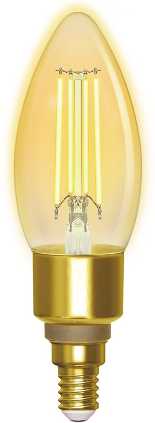 Bombilla LED regulable FILAMENT C35 E14/4,5W/230V 2700-6500K Wi-Fi - Aigostar