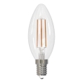 Bombilla LED regulable FILAMENT C35 E14/6W/230V 4000K