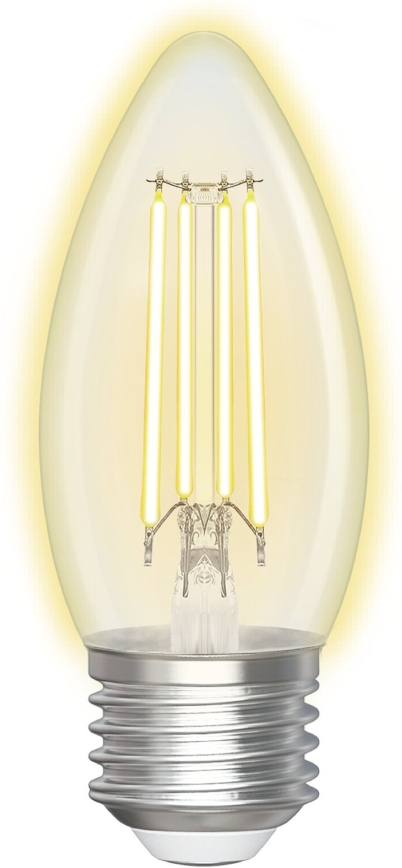 Bombilla LED regulable FILAMENT C35 E27/4,5W/230V 2700-6500K Wi-Fi - Aigostar