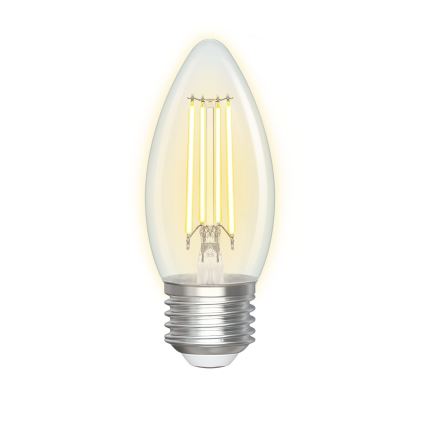 Bombilla LED regulable FILAMENT C35 E27/4,5W/230V 2700-6500K Wi-Fi - Aigostar