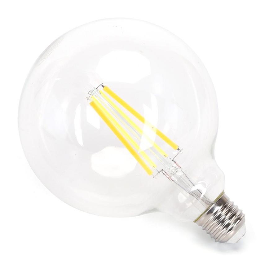 Bombilla LED regulable FILAMENT G125 E27/6W/230V 2700-6500K Wi-Fi - Aigostar