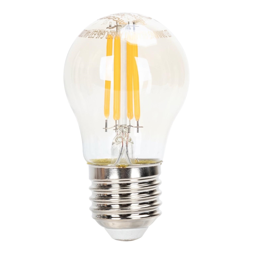 Bombilla LED regulable FILAMENT G45 E27/4W/230V 2200K - Aigostar