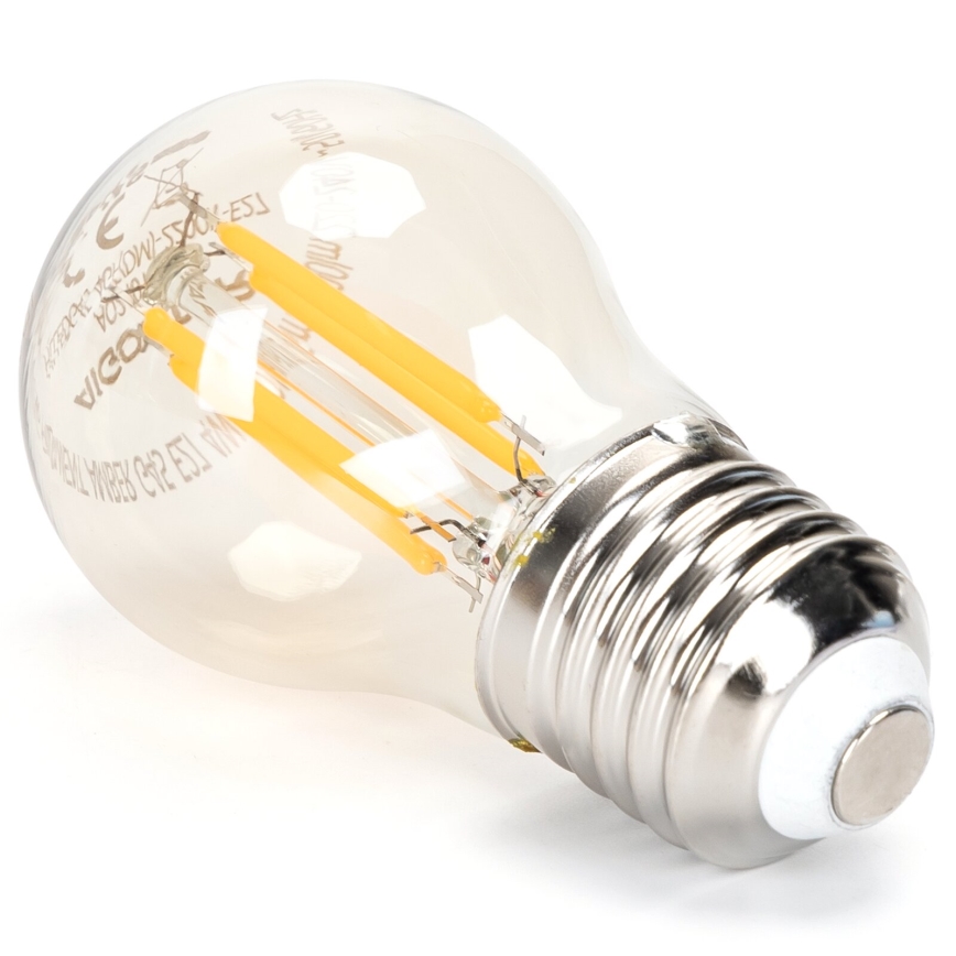 Bombilla LED regulable FILAMENT G45 E27/4W/230V 2200K - Aigostar