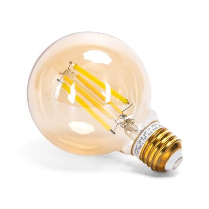 Bombilla LED regulable FILAMENT MESH Inteligente G80 E27/6W/230V 2700-6500K - Aigostar