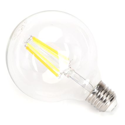 Bombilla LED regulable FILAMENT G95 E27/6W/230V 2700-6500K Wi-Fi - Aigostar