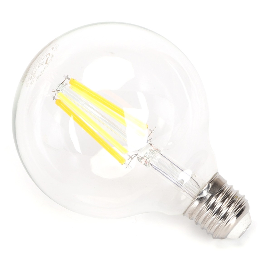 Bombilla LED regulable FILAMENT G95 E27/6W/230V 2700-6500K Wi-Fi - Aigostar