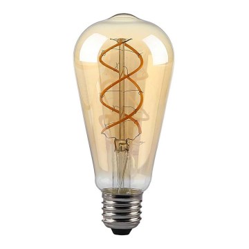 Bombilla LED regulable FILAMENTO ST64 E27/4,8W/230V 1800K