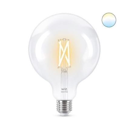 Bombilla LED regulable FILAMENT G125 E27/7W/230V 2700-6500K CRI 90 Wi-Fi - WiZ