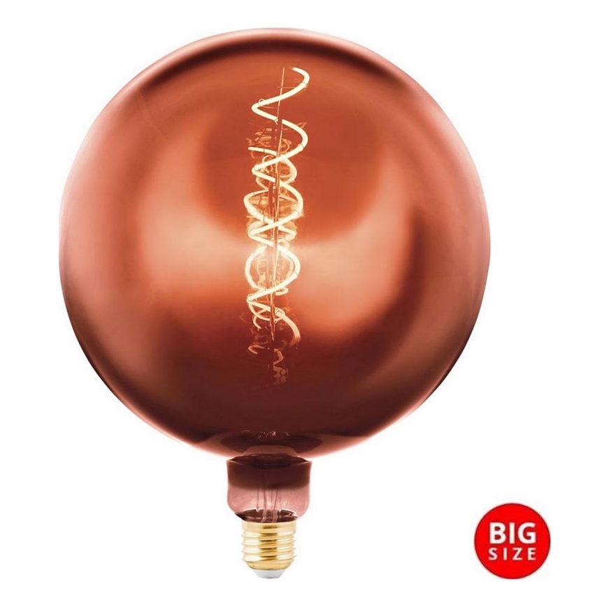 Bombilla LED regulable G200 E27/4W/230V 1600K - Eglo