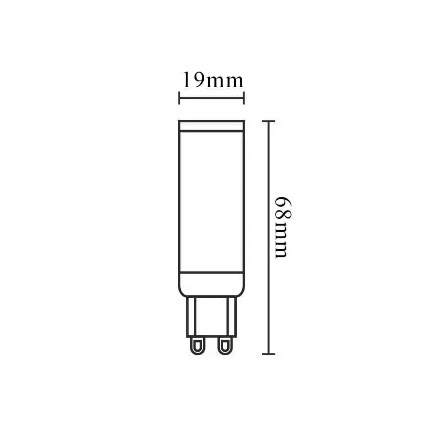 Bombilla LED regulable G9/6W/230V 4000K