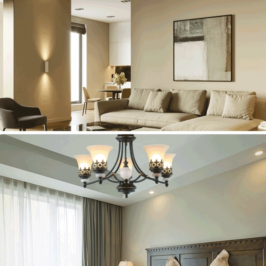 Bombilla LED regulable GU10/4,9W/230V 4000K - Aigostar