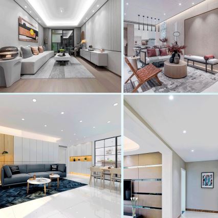 Bombilla LED regulable GU10/4,9W/230V 6500K - Aigostar