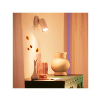 Bombilla LED regulable PAR16 GU10/4,7W/230V 2700-6500K CRI 90 Wi-Fi - WiZ