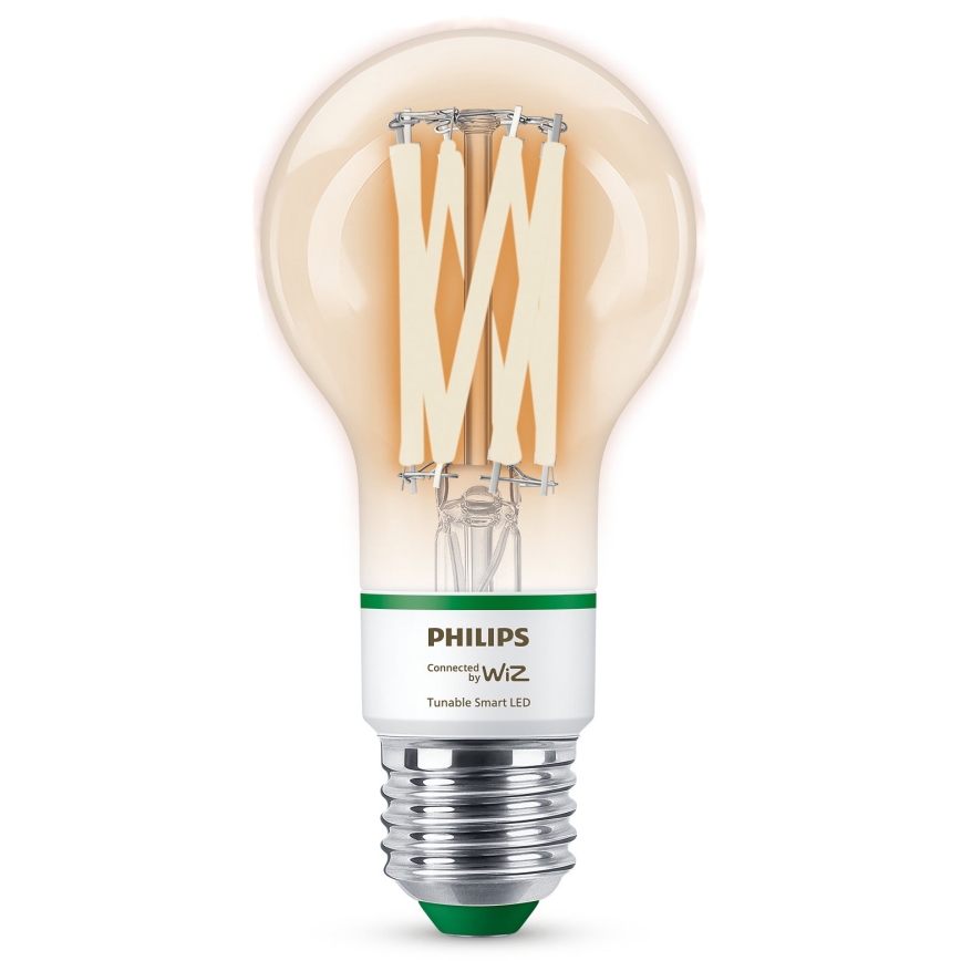 Bombilla LED regulable Philips A60 E27/4,3W/230V 2700-4000K CRI 90 Wi-Fi