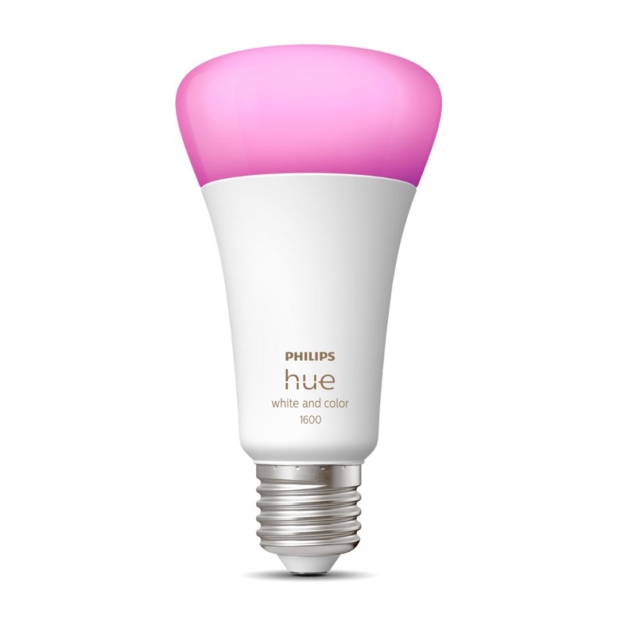 Bombilla LED regulable Philips Hue White And Color Ambiance A67 E27/13,5W/230V 2000-6500K