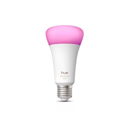 Bombilla LED regulable Philips Hue WHITE AND COLOR AMBIANCE E27/11,8W/230V 1000-20000K