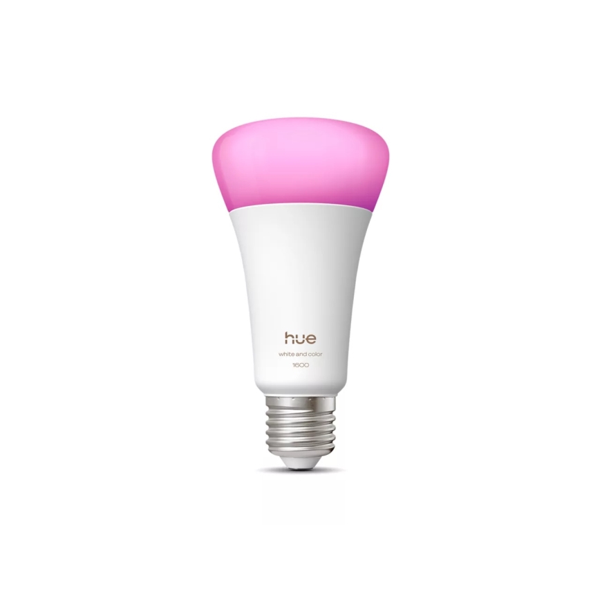 Bombilla LED regulable Philips Hue WHITE AND COLOR AMBIANCE E27/11,8W/230V 1000-20000K