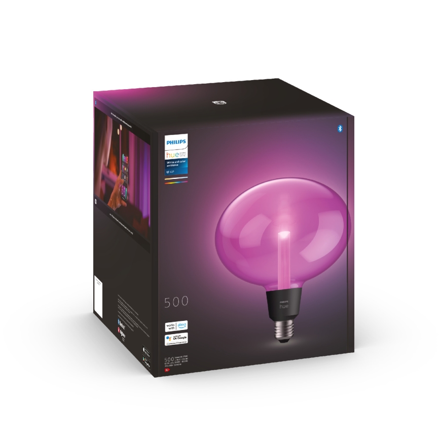 Bombilla LED regulable Philips Hue White And Color Ambiance E27/6,5W/230V 2000-6500K