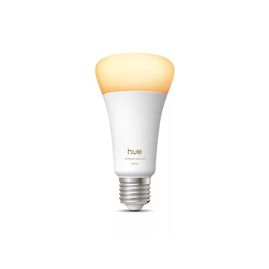 Bombilla LED regulable Philips Hue WHITE AMBIANCE E27/11,8W/230V 1000-20000K