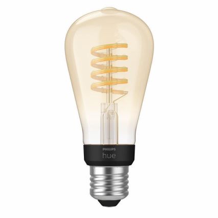 Bombilla LED regulable Philips Hue WHITE AMBIANCE ST64 E27/7W/230V 2200-4500K