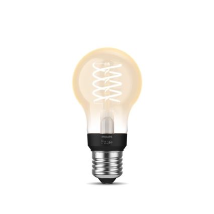 Bombilla LED regulable Philips Hue WHITE FILAMENT A60 E27/7W/230V 2100K