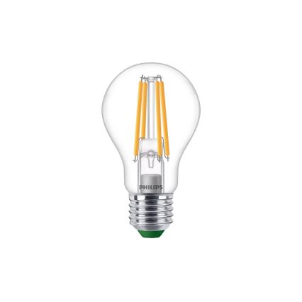 Bombilla LED regulable ULTRAEFFICIENT VINTAGE Philips A60 E27/2,3W/230V 2700K