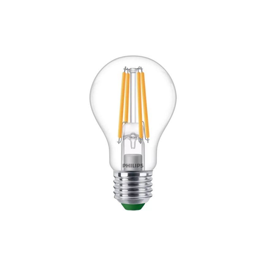 Bombilla LED regulable ULTRAEFFICIENT VINTAGE Philips A60 E27/2,3W/230V 2700K