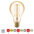 Bombilla LED regulable VINTAGE A75 E27/4W/230V 2200K - STEPDIMMING - Eglo 12858