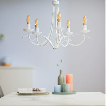 Bombilla LED regulable VINTAGE FILAMENT C35 E14/4,9W/230V 2000-5000K CRI 90 Wi-Fi - WiZ