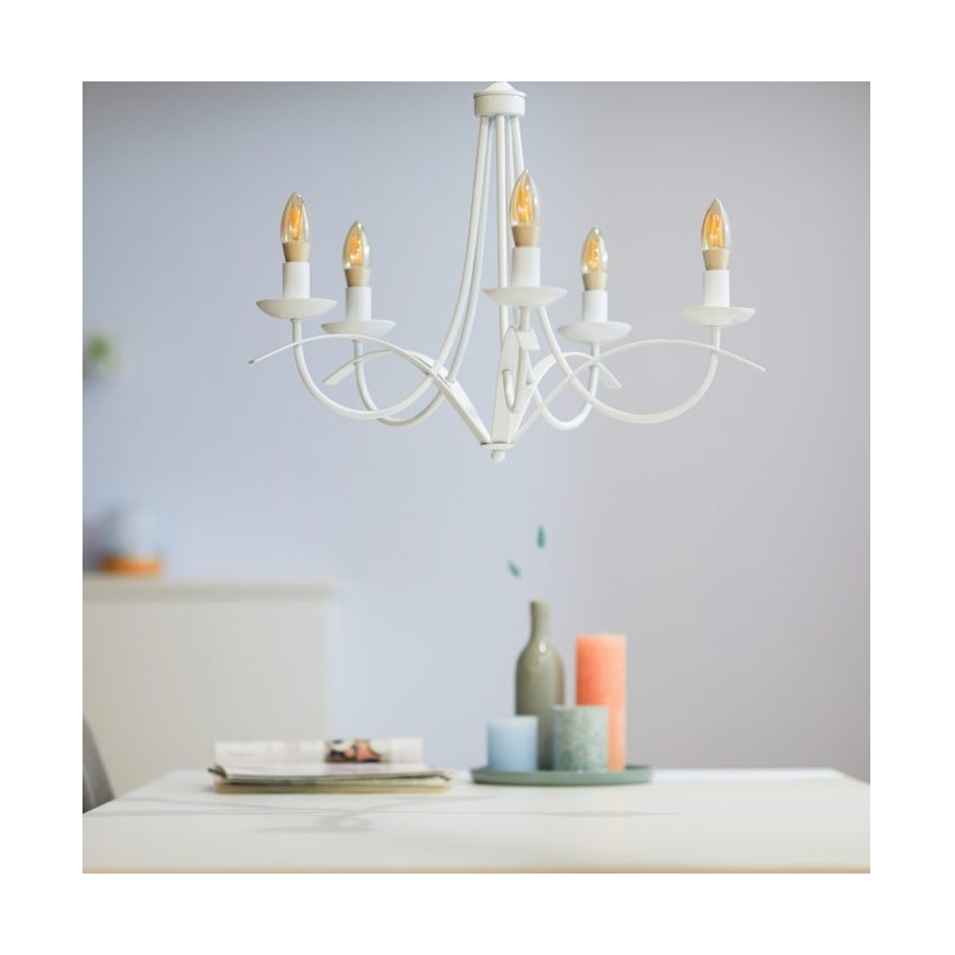 Bombilla LED regulable VINTAGE FILAMENT C35 E14/4,9W/230V 2000-5000K CRI 90 Wi-Fi - WiZ