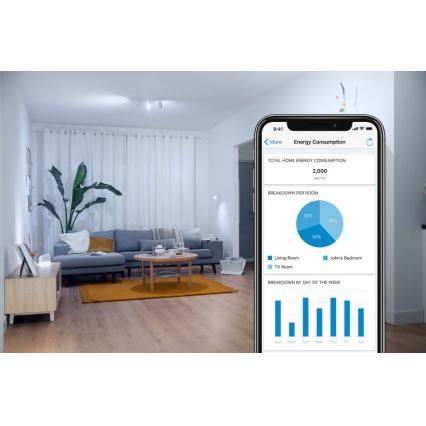 Bombilla LED regulable VINTAGE FILAMENT C35 E14/4,9W/230V 2000-5000K CRI 90 Wi-Fi - WiZ