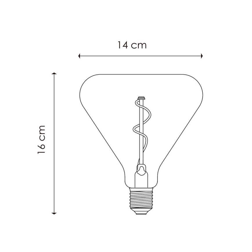 Bombilla LED regulable VINTAGE EDISON E27/3W/230V 2700K