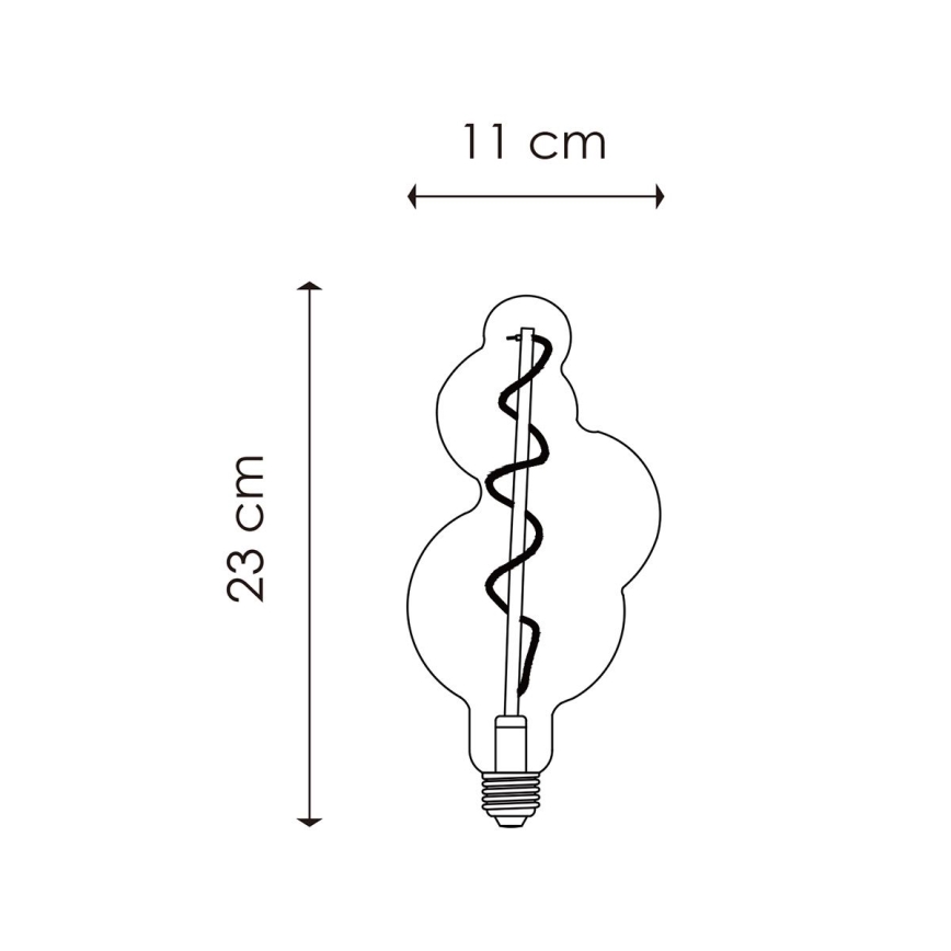 Bombilla LED regulable VINTAGE EDISON E27/4W/230V 2700K CRI 90