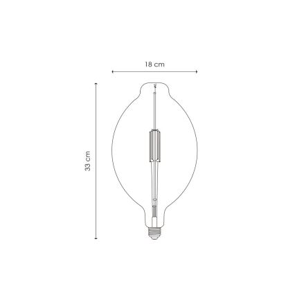 Bombilla LED regulable VINTAGE EDISON E27/4W/230V 3000K