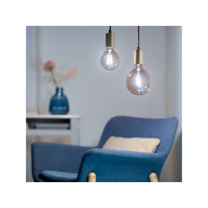 Bombilla LED regulable VINTAGE FILAMENT G95 E27/6,7W/230V 2000-5000K CRI 90 Wi-Fi - WiZ