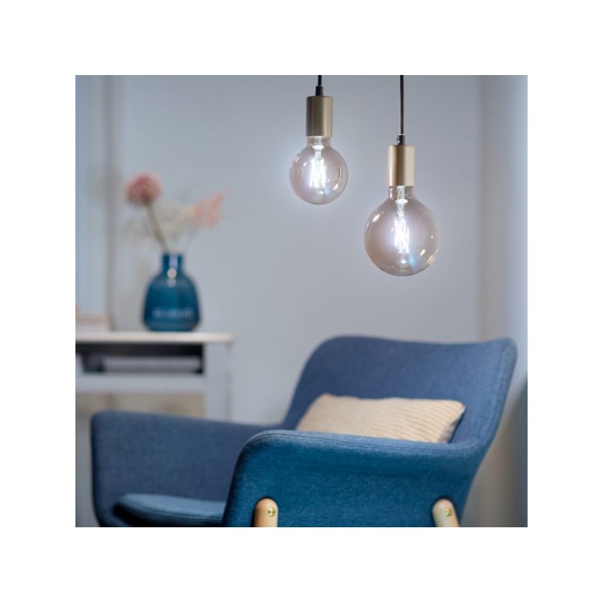 Bombilla LED regulable VINTAGE FILAMENT G95 E27/6,7W/230V 2000-5000K CRI 90 Wi-Fi - WiZ