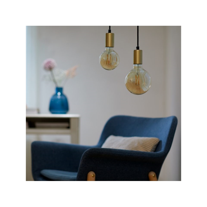 Bombilla LED regulable VINTAGE FILAMENT G95 E27/6,7W/230V 2000-5000K CRI 90 Wi-Fi - WiZ