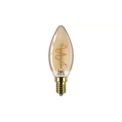 Bombilla LED regulable VINTAGE Philips B35 E14/2,7W/230V 1800K