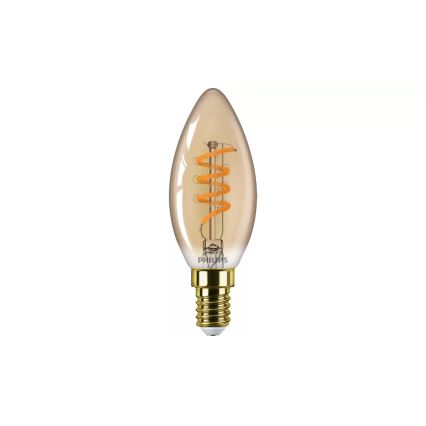 Bombilla LED regulable VINTAGE Philips E14/2,5W/230V 1800K