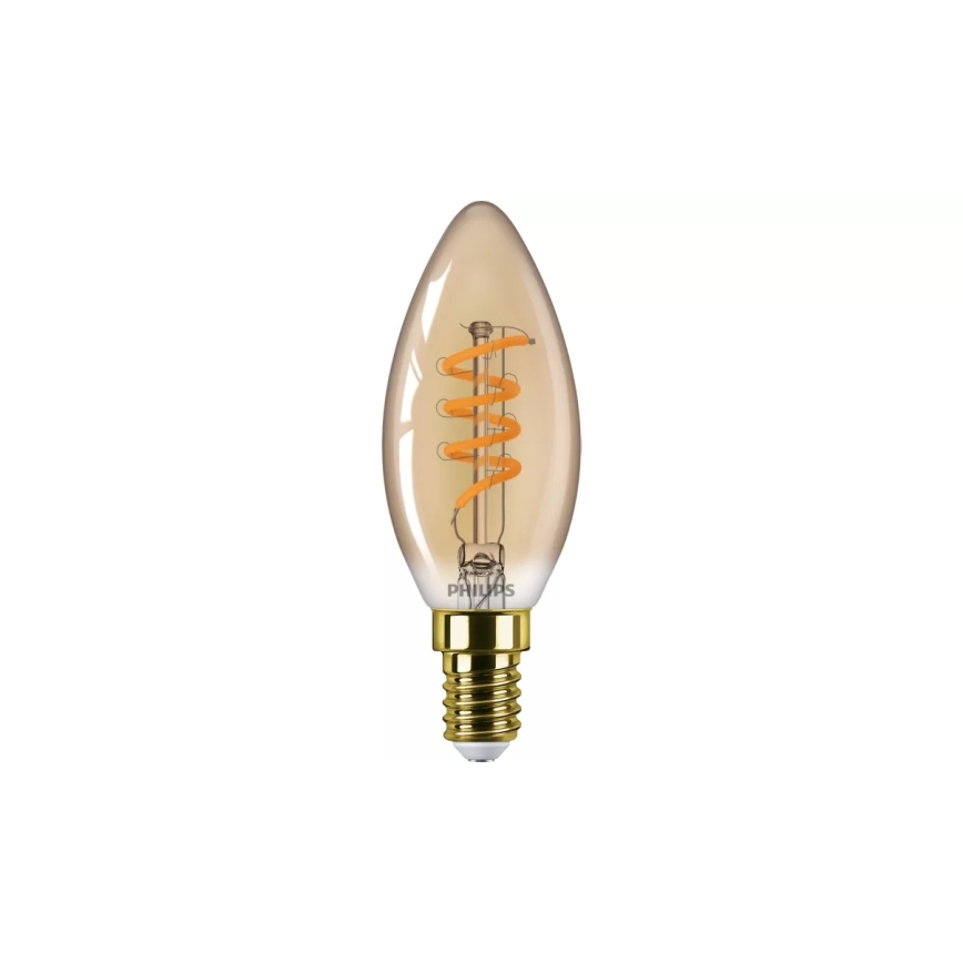 Bombilla LED regulable VINTAGE Philips E14/2,5W/230V 1800K