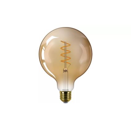 Bombilla LED regulable VINTAGE Philips G125 E27/5,5W/230V 2200K